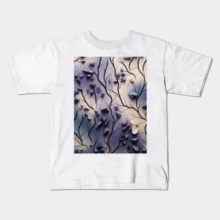 Autumn Whispers: Nature's Mosaic Kids T-Shirt